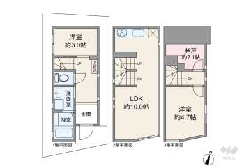 板橋区若木2丁目 一戸建て