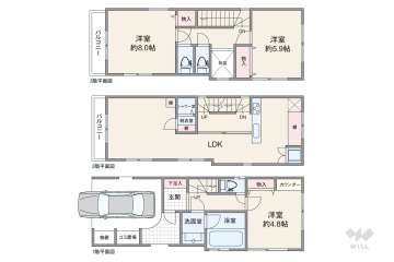葛飾区新小岩3丁目 一戸建て