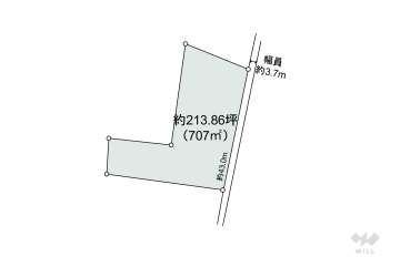 高槻市三島江3丁目 土地