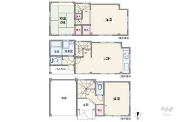 大阪市城東区東中浜6丁目 一戸建て