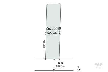 世田谷区宮坂3丁目 土地