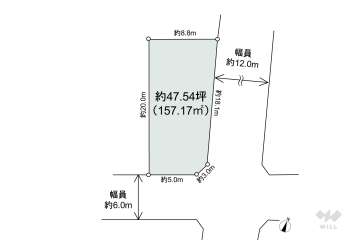 春日井市大手田酉町1丁目 土地