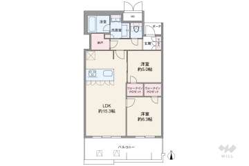 MJR堺筋本町タワー9900万円：間取り図
