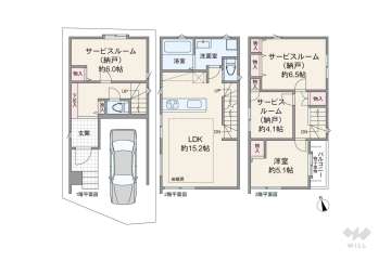 名古屋市千種区千種3丁目 一戸建て