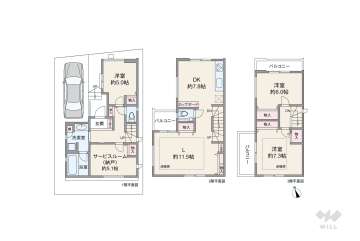 中野区白鷺1丁目 一戸建て