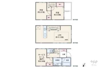 文京区千駄木5丁目 一戸建て