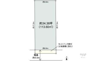 中野区上鷺宮3丁目 土地