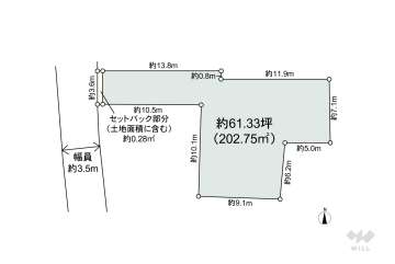 荒川区町屋1丁目 土地
