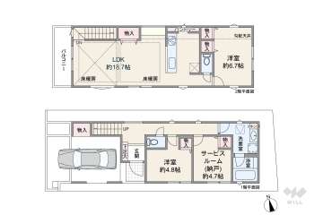 杉並区下井草3丁目 一戸建て