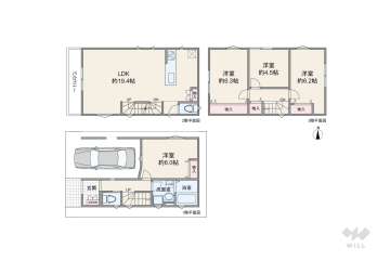 川崎市中原区新城5丁目 一戸建て