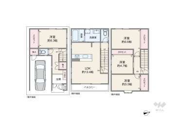 大阪市北区本庄東2丁目 一戸建て