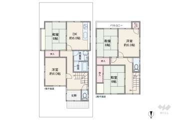 高槻市中川町 一戸建て