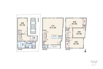 川崎市高津区坂戸3丁目 一戸建て