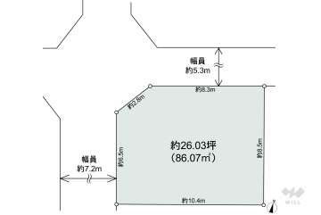 名古屋市瑞穂区白砂町4丁目 土地