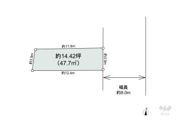 大阪市北区本庄東2丁目 土地