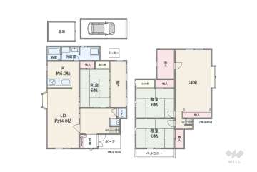 豊能郡豊能町希望ケ丘4丁目 一戸建て