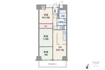 カサベラ新在家ツインズ2号館