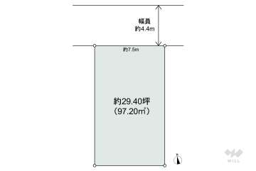 高槻市藤の里町 土地