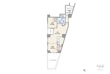 エステムプラザ梅田中崎町27280万円：間取り図