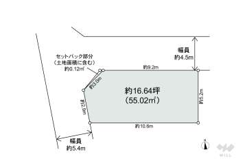足立区中央本町4丁目 土地