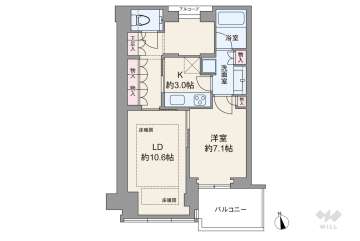 グラングリーン大阪 THENORTHRESIDENCE27500万円：間取り図