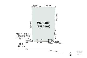 世田谷区砧3丁目 土地