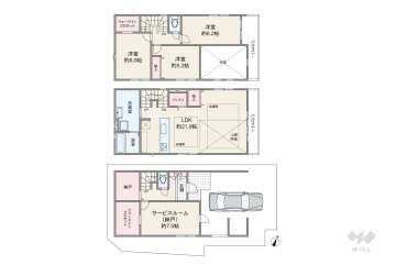 足立区千住元町 一戸建て