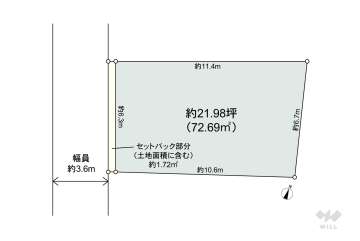 港区三田2丁目 土地