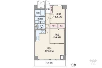 ハイマートニュー関目2480万円：間取り図