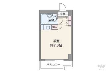 メゾン第５新大阪680万円：間取り図