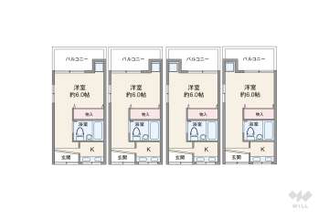クレスト下新庄駅前