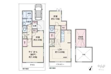 中野区鷺宮4丁目 一戸建て