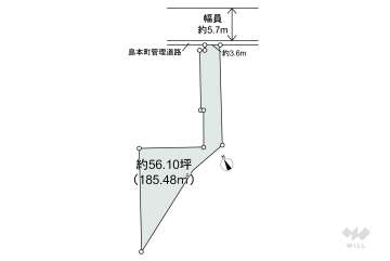 三島郡島本町東大寺1丁目 土地
