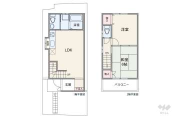 大阪市淀川区西三国3丁目 一戸建て