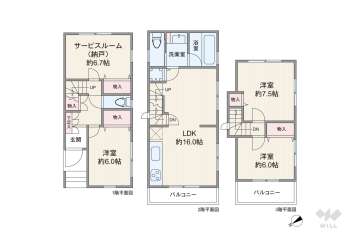 川崎市高津区下作延2丁目 一戸建て
