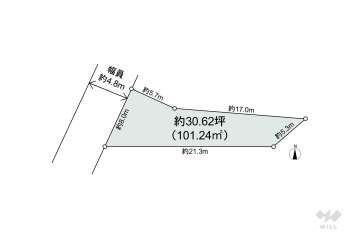 三島郡島本町東大寺1丁目 土地