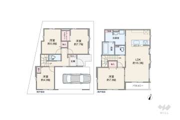 足立区綾瀬1丁目 一戸建て