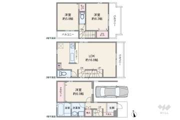 名古屋市東区前浪町 一戸建て