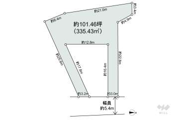 高槻市大冠町2丁目 土地
