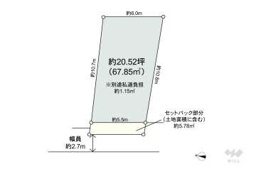 高槻市西五百住町 土地