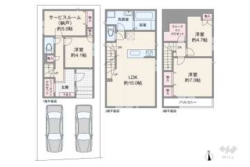 名古屋市瑞穂区西ノ割町1丁目 一戸建て