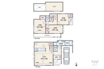 新宿区中井2丁目 一戸建て