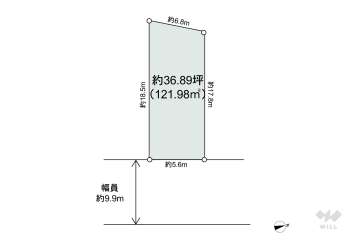 高槻市塚原2丁目 土地