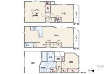 足立区千住元町 一戸建て