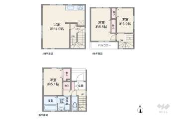 川口市川口2丁目 一戸建て