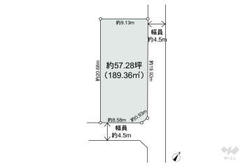 尾張旭市三郷町陶栄 土地