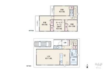 足立区西新井4丁目 一戸建て