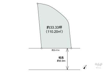 西宮市上ケ原六番町 土地