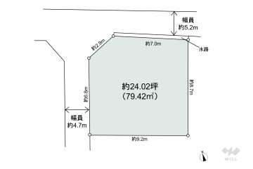 高槻市芝生町3丁目 土地