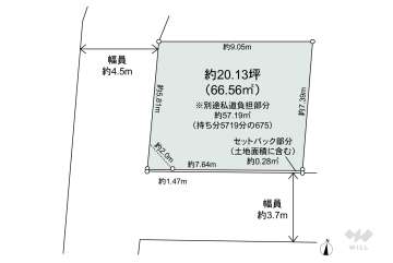 足立区西新井6丁目 土地